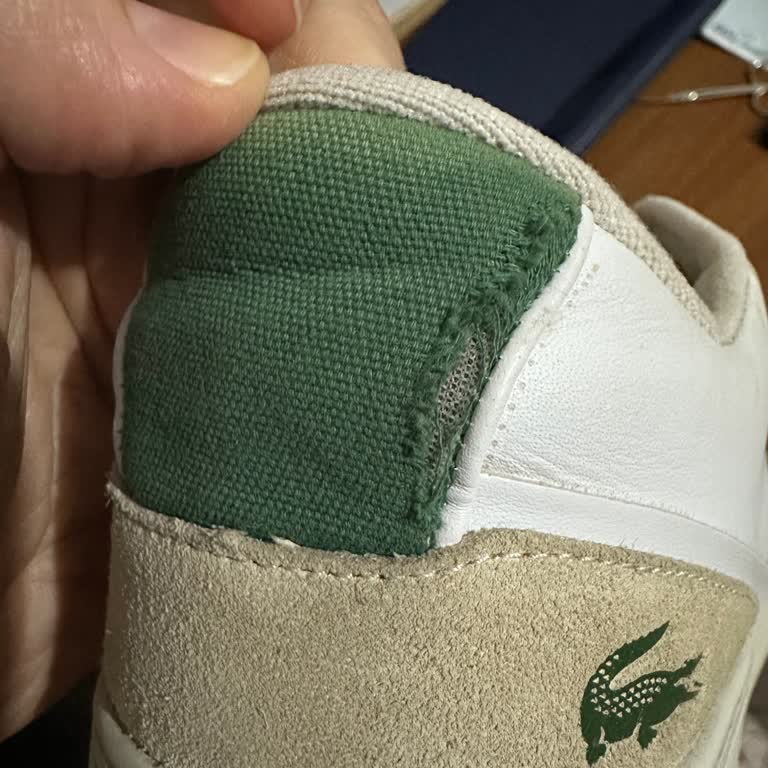 Lacoste Shoes Make Loud Noise and Rip Easily – SuperStep Ignores Warranty Issue