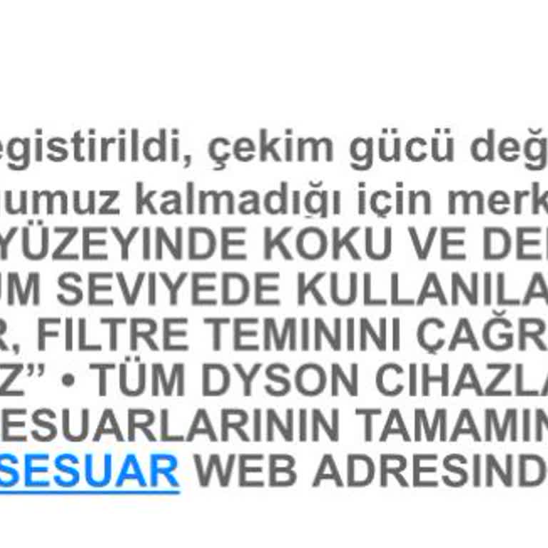 Garanti Sürecinde Filtre Değişim Önerisi Ve İletişim Sorunları