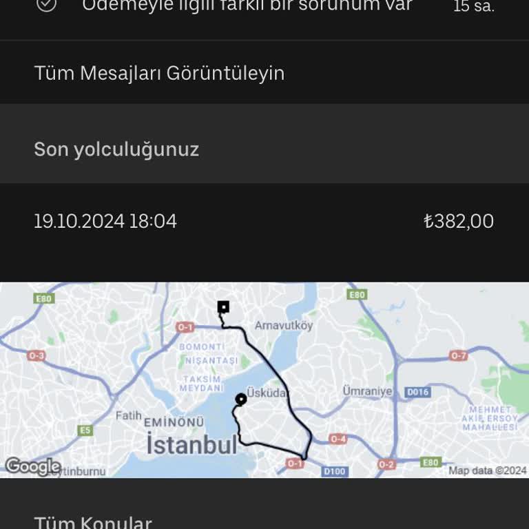 Taksi Yolculuğunda Hayal Kırıklığı Ve İade Sorunu
