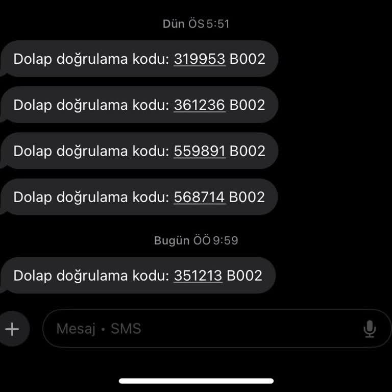 Dolap Sürekli Gelen Doğrulama Kodları Ve Güvenlik Endişesi