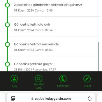 Calvin Klein Online Siparişimde Kargo Teslim Sorunu