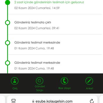 Calvin Klein Online Siparişimde Kargo Teslim Sorunu