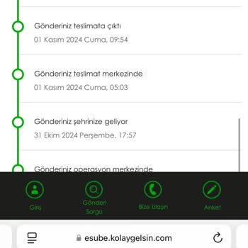 Calvin Klein Online Siparişimde Kargo Teslim Sorunu