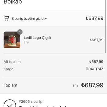 Sipariş Gecikmesi Ve İletişim Sorunları