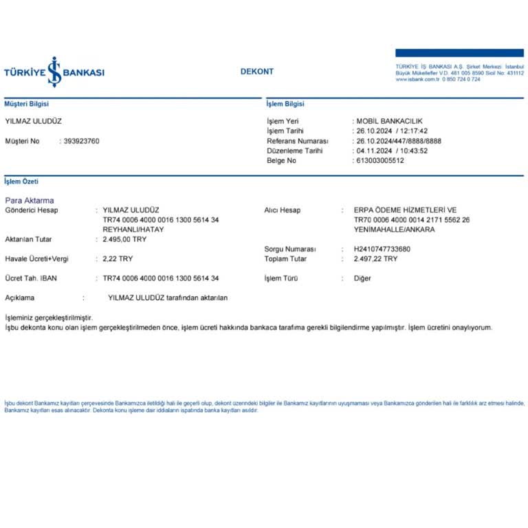 İade Edilmeyen Para: 10 Gündür Bekliyorum!