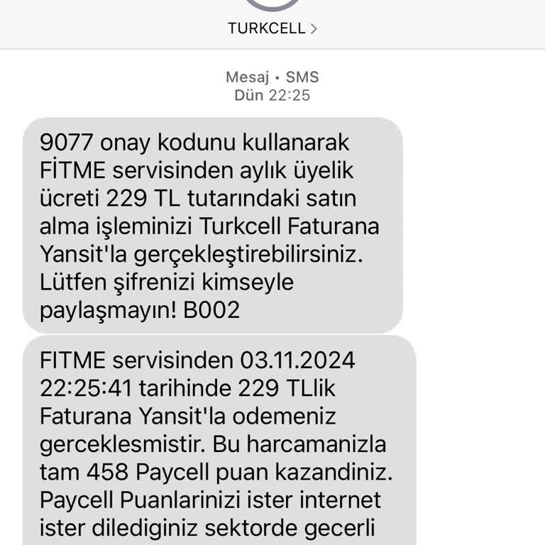 Yanlışlıkla Abone Olduğum Fitme Uygulaması Ücret İadesi Yapmıyor