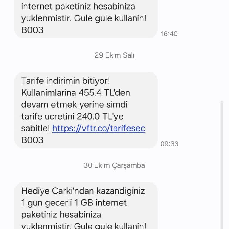 Fatura Taahhüdü Ve Beklenmedik Artışlar