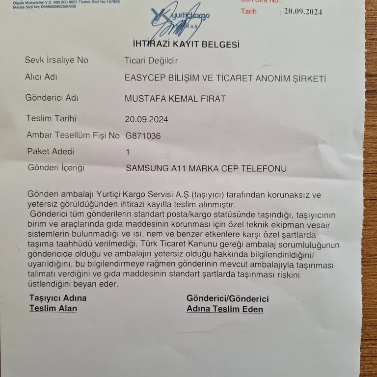 EasyCep'ten Alınan Kusurlu Telefon Ve İade Sorunu