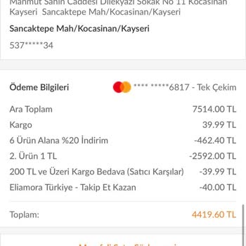 Eksik Gönderilen Serum Siparişi Mağduriyeti