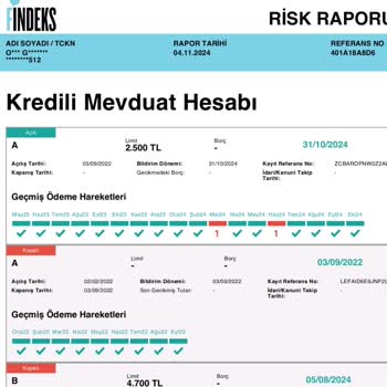 Findeks Raporunda Puan Artışı Sorunu