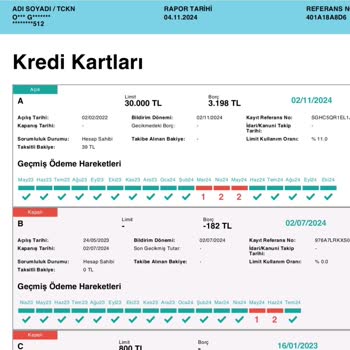 Findeks Raporunda Puan Artışı Sorunu