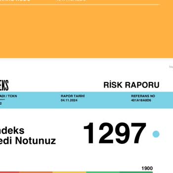 Findeks Raporunda Puan Artışı Sorunu