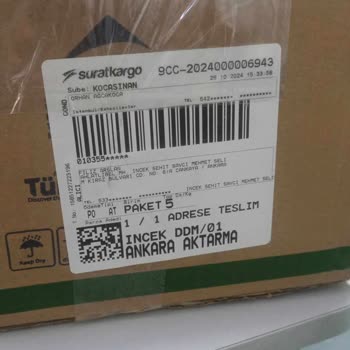 Kargo Paketim Dağıldı: Sürat Kargo'nun Sorumsuzluğu