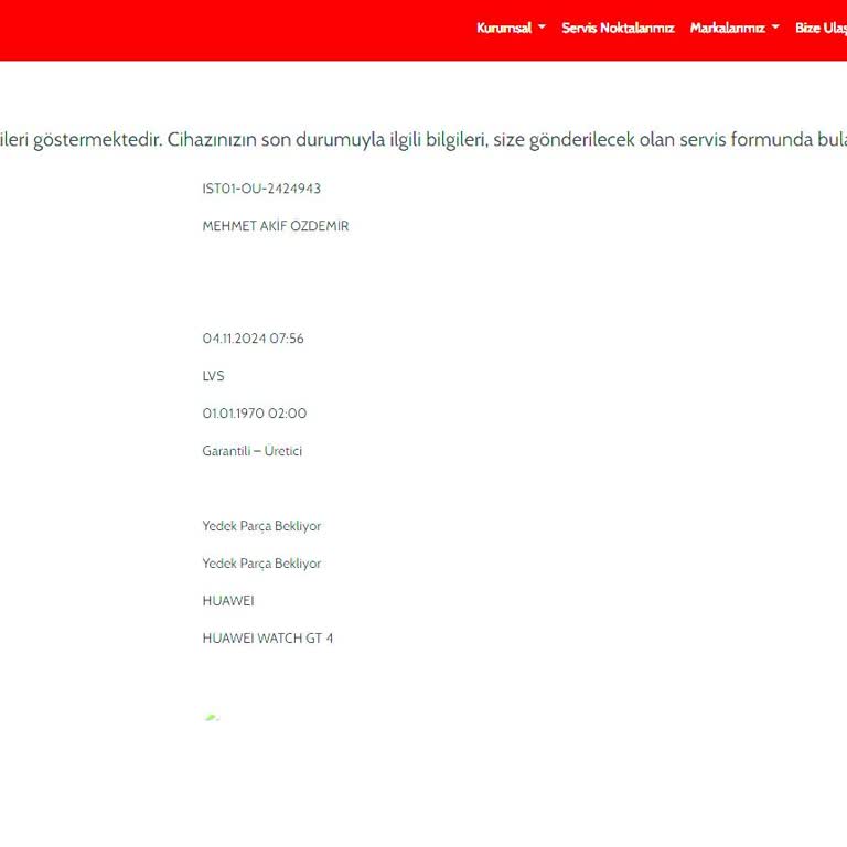 Huawei Watch GT 4'te Parça Değişimi Ve Su Geçirmezlik Endişesi
