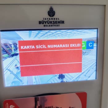 İstanbulkart Sicil Numarası Sorunu Çözülmüyor