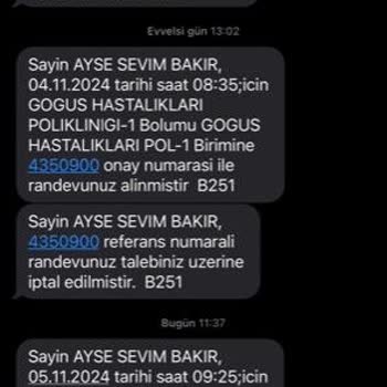 Yanlış Numara Yüzünden Sürekli Randevu Mesajı Alıyorum
