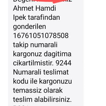 Kayıp Kargo Ve İletişim Sorunları