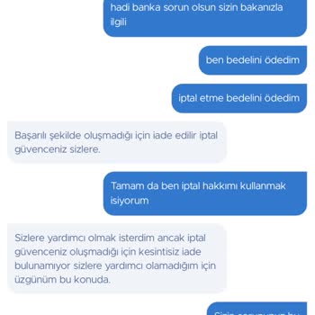 İptal Güvencesi Mağduriyeti: Yardım Alamıyorum