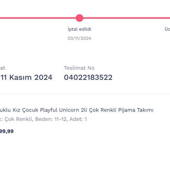 Siparişimi Kargolamayan Penti'nin Hayal Kırıklığı