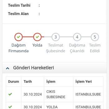 Kayıp Kargo Ve İletişim Sorunları