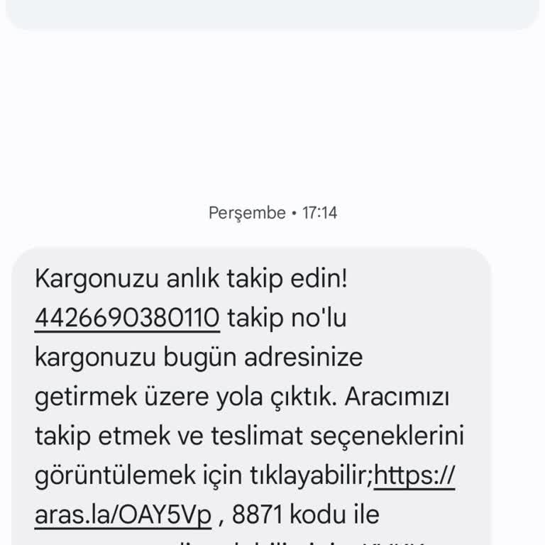 Kargo Teslimatında Yaşanan Aksaklık