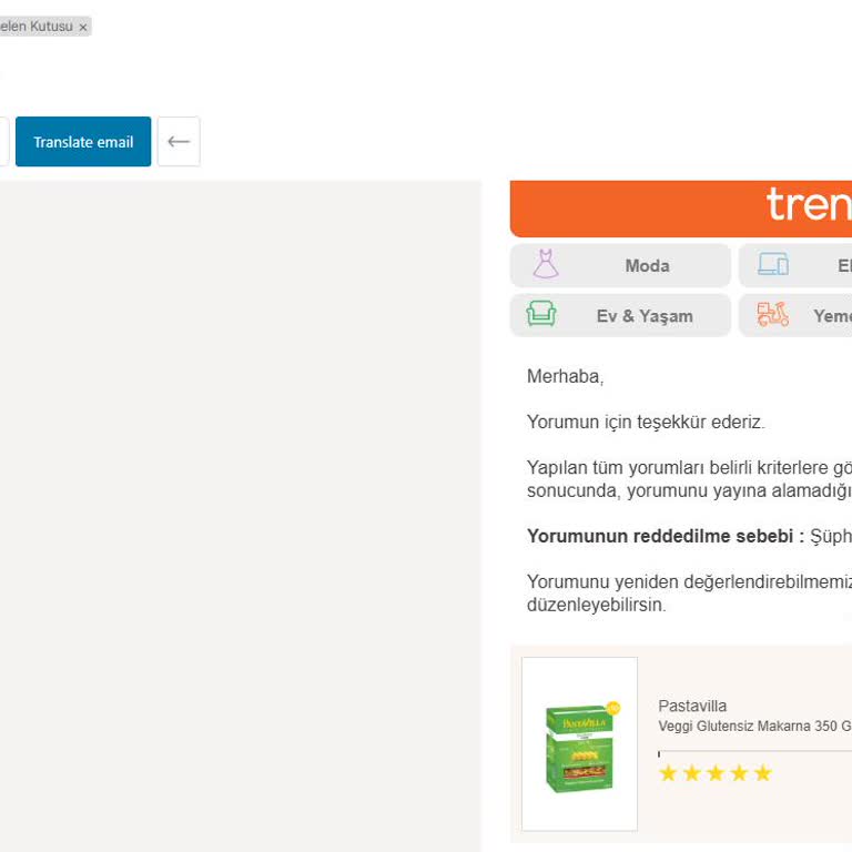Trendyol Müşteri Hizmetleri Çözüm Üretemiyor