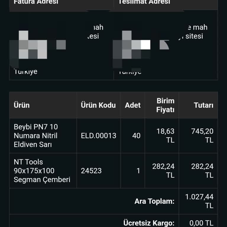 Eksik Ürün Ve İletişimsizlik Sorunu