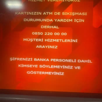 ATM'de Bloke Olan Para Ve Çözülmeyen Sorunlar