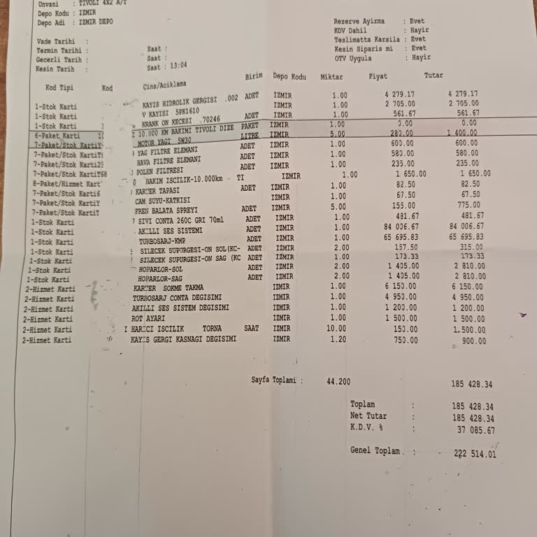 Yüksek Servis Ücretleri Ve Uzun Bekleme Süresi