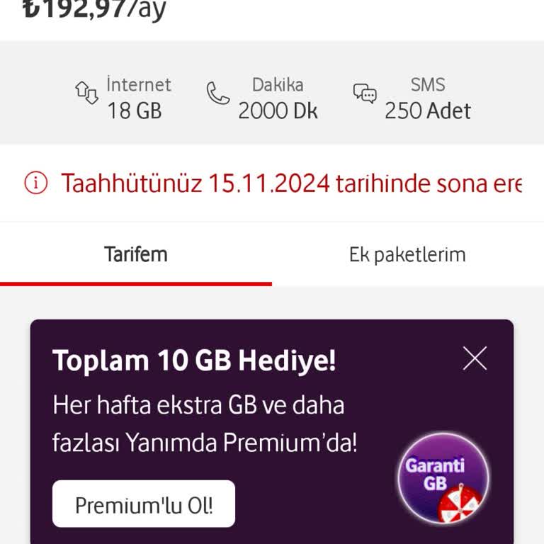 Vodafone Fatura Artışı Ve Avantaj Kaybı