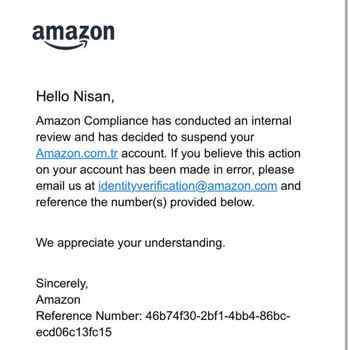 Amazon Hesabım Askıya Alındı, Çözüm Bekliyorum!