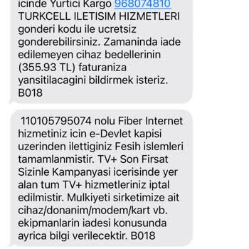 Superonline Ve Turkcell TV+ Şikayeti
