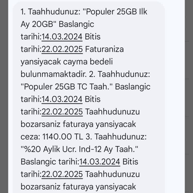 Türk Telekom'da Kapsama Alanı Ve Taahhüt Çilesi