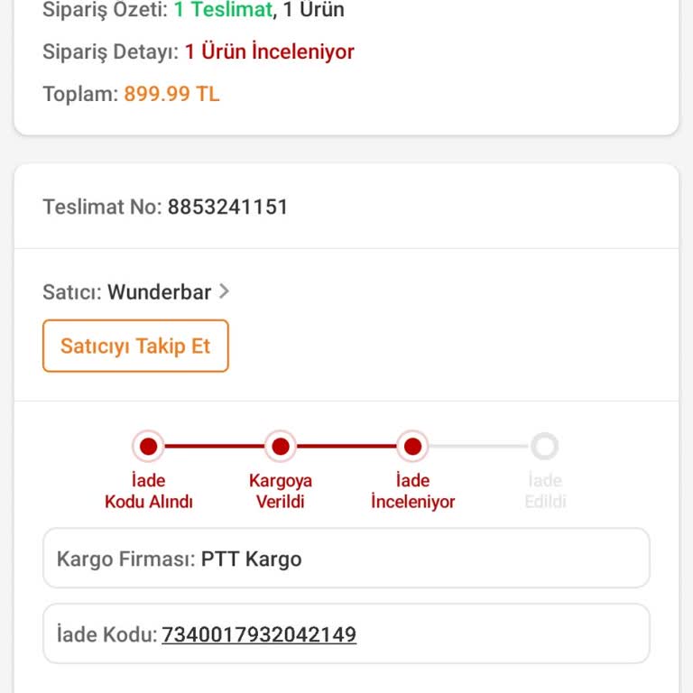Trendyol'da İade Süreci Ve Ürün Sorunları