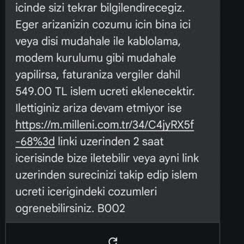Hatalı İnternet Kurulumu Ve Haksız Ücretlendirme