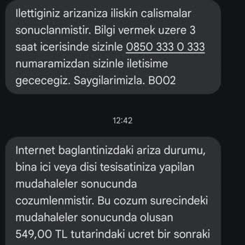 Hatalı İnternet Kurulumu Ve Haksız Ücretlendirme