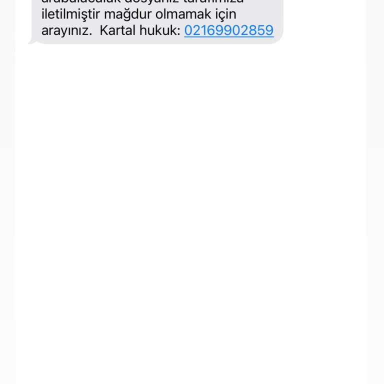 Sahte Hukuk Bürosu Ve Yanıltıcı Mesajlar