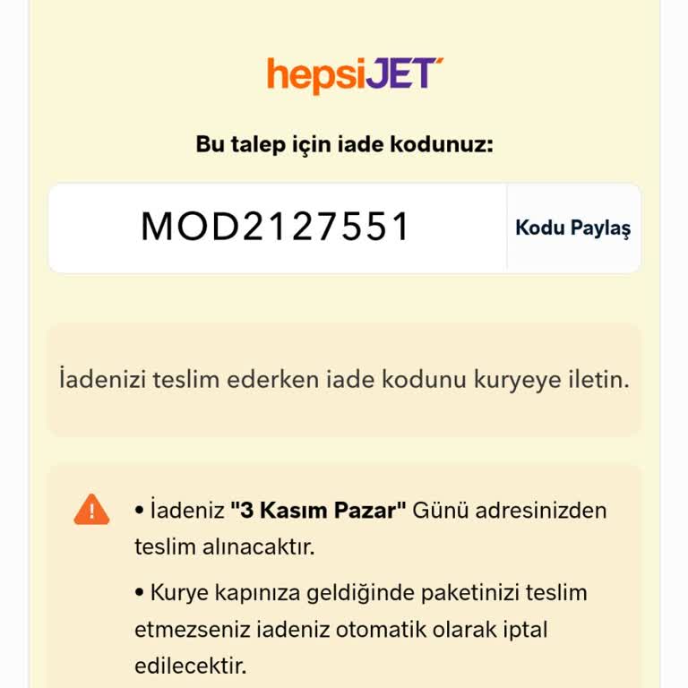 Hepsijet'in İade Sorunu Ve Mazeretleri
