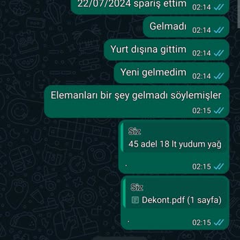 Ayçiçek Yağı Siparişim Neden Hâlâ Teslim Edilmedi?