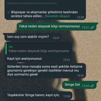 Kişisel Bilgilerin Güvenliği Ve Sorumluluk Reddiyesi