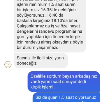 İstediğim Saç Modeli Yapılmadı Ve Zaman Yönetimi Sorunu
