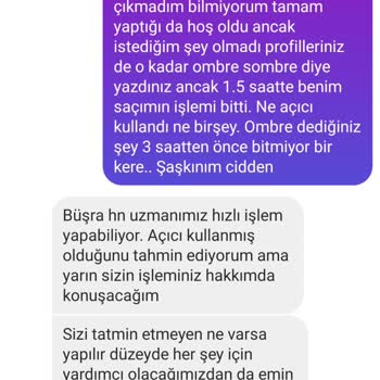İstediğim Saç Modeli Yapılmadı Ve Zaman Yönetimi Sorunu