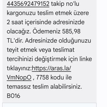 Aras Kargo'nun Teslimat Sorunları