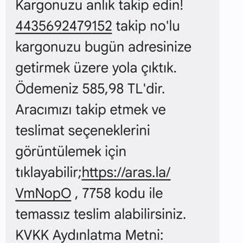 Aras Kargo'nun Teslimat Sorunları