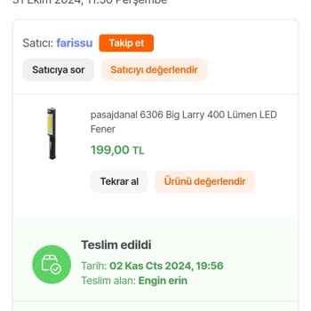 Hepsiburada'da Yanlış Ürün Gönderimi Ve Aldatmaca