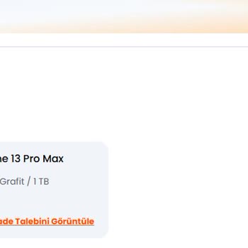 Ürün Sorunu Ve Geciken Ücret İadesi