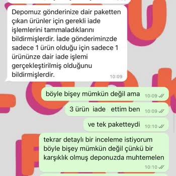 İade Sürecinde Kayıp Ürünler Ve Destek Eksikliği