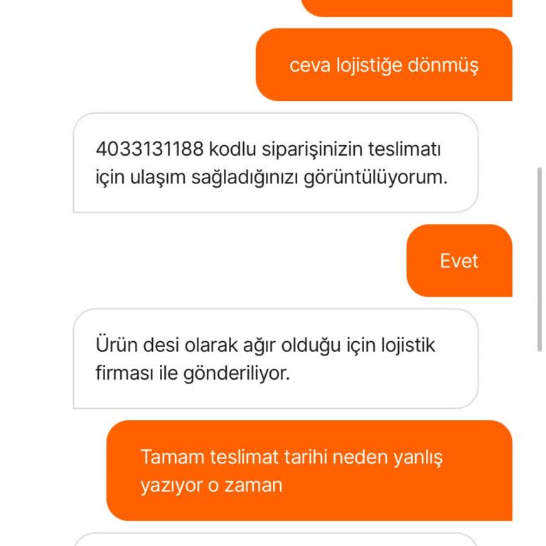 Teslimat Tarihi Sorunu Ve İptal Talebi