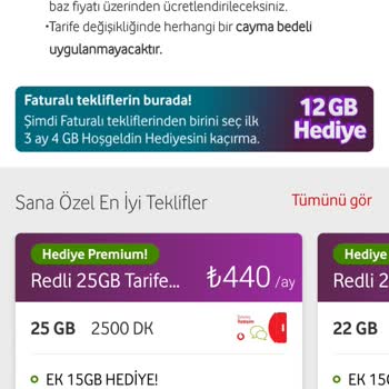 Vodafone'un Sosyal Paket Eksikliği Ve Fahiş Fiyatlar