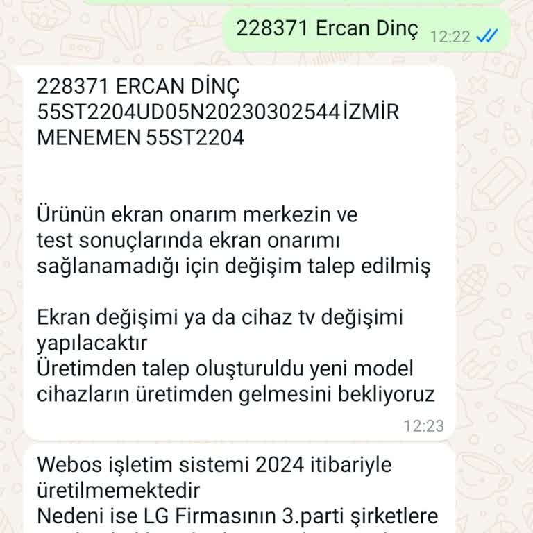 Televizyon Onarım Sürecinde Yaşanan Gecikme Ve İade Sorunu